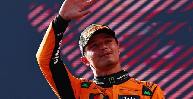 photo à domicile, lando norris (mclaren) sera attendu sur ses terres. © epa/maxppp