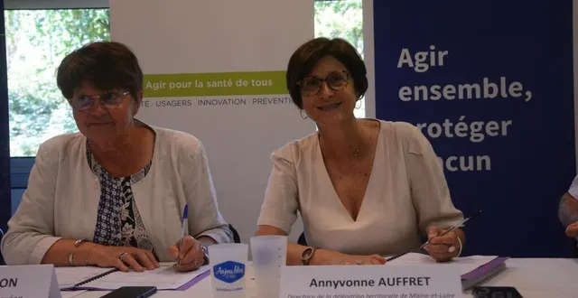 photo  patricia maussion, présidente du petr pays anjou bleu (à gauche) :  &copy;  co. 