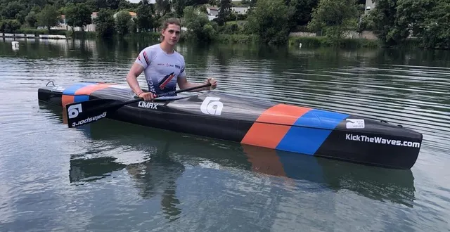 photo  gaëtan rousseau est un spécialiste de descente.  &copy;  co - jérôme jarnoux 