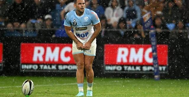 photo joris segonds ouvreur de bayonne sera associé à nolann le garrec à l’occasion du premier test face aux all blacks, le 5 juillet 2025. © gaizka irok / afp