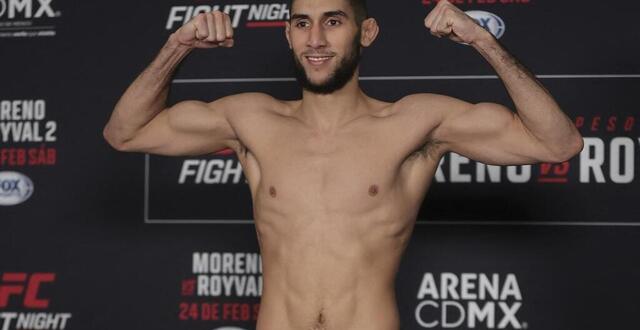 photo fares ziam lors d’une réunion ufc le 23 février 2024 à mexico. © luis marin / nurphoto via afp