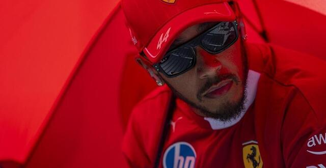 photo lewis hamilton est toujours à la recherche de son premier succès en grand prix avec ferrari. © nurphoto via afp