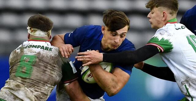 photo robin taccola et l’équipe de france u20 affrontent le pays de galles dans le cadre du mondial u20. les deux sélections s’étaient déjà affrontées en poule l’année dernière. © getty images via afp