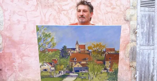 photo  romain chabin (dit rome), bien connu dans le monde artistique parisien, s’installe aujourd’hui à gréez-sur-roc.  &copy;  ouest-france 