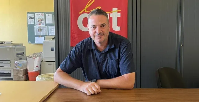 photo  olivier roulland, 42 ans, est le nouveau secrétaire local de la cgt du pays d’argentan.  &copy;  ouest-france 