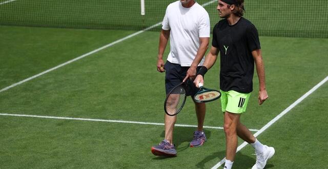 photo goran ivanisevic s’est exprimé sur l’élimination de tsitsipas au 1er tour du majeur londonien. © dan istitene, getty images via afp
