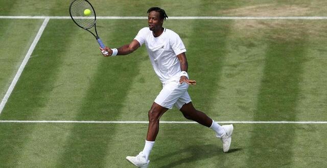 photo gaël monfils est passé proche de la qualification face à fucsovics à wimbledon, le 4 juillet 2025. © getty images via afp