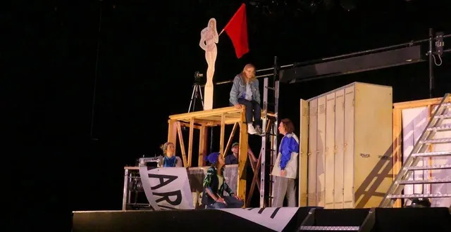 photo  répétition de la pièce  « les midinettes »  &copy;  théâtre des pays de la loire 