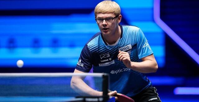 photo lors du wtt star contender ljubljana, félix lebrun s’est incliné en finale face au brésilien hugo calderano, le 22 juin 2025. © wtt