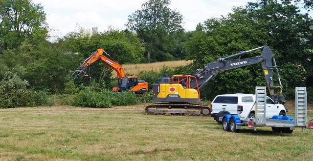 photo  le terrain d’une superficie totale de 36 719 m2 va comprendre trente-et-une parcelles constructibles ainsi que seize  logements sociaux qui seront construits par le bailleur logissia.  &copy;  ouest-france 