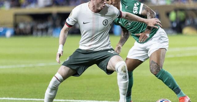 photo cole palmer lors du quart de finale de la coupe du monde des clubs face à palmeiras. © mostafa bassim / afp