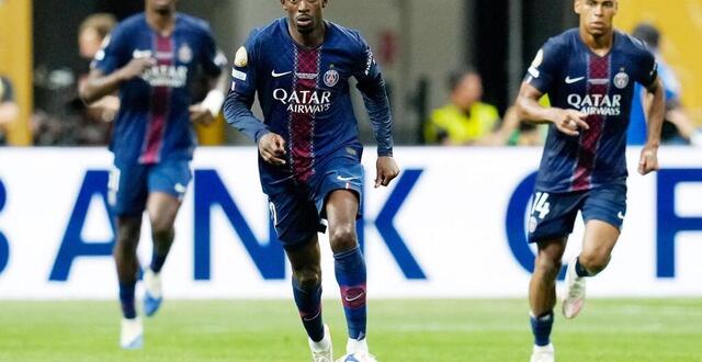 photo ousmane dembélé lors de la victoire (4-0) du psg contre l’inter miami. © dppi via afp