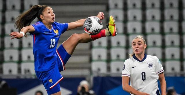 photo selma bacha et les bleues vont se frotter à l’angleterre pour leur premier match dans cet euro. © jeff pachoud, afp