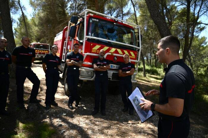 « Premier incendie d’ampleur de la saison » dans les Bouches-du-Rhône : 100 hectares parcourus  (Ouest-France)