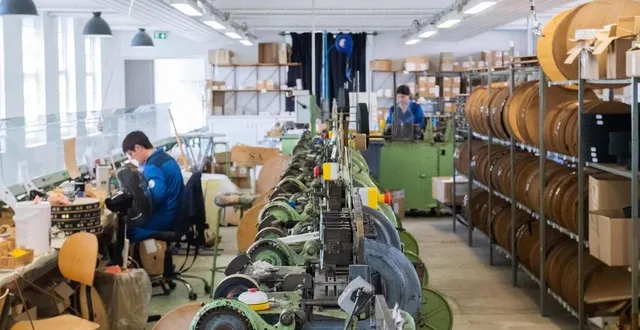 photo  la manufacture bohin est implantée à saint-sulpice depuis 1866.  &copy;  archives lena prestel / ouest-france 