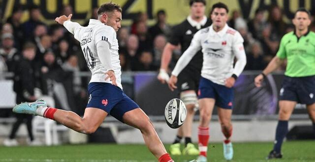 photo joris segonds lors du test match des bleus face aux all blacks, samedi 5Â juillet. © afp
