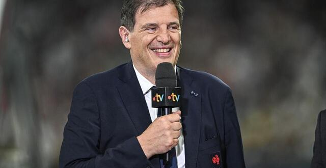 photo le président de la fédération française de rugby florien grill. © victor joly / afp