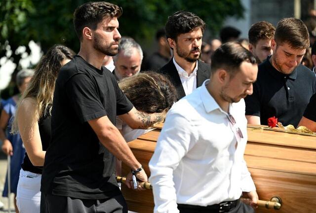 Aux États-Unis la veille pour la Coupe du monde des clubs, Rúben Neves et João Cancelo étaient à Gondomar ce samedi 5 juillet. OCTAVIO PASSOS / AFP photo aux états-unis la veille pour la coupe du monde des clubs, rúben neves et joão cancelo étaient à gondomar ce samedi 5 juillet. © octavio passos / afp