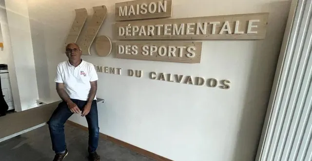 photo  patrick osouf, président du comité départemental olympique et sportif du calvados (cdos), s’insurge de coupes budgétaires dans le sport, moins d’un an après les jeux olympiques et paralympiques 2024.  &copy;  archives ouest-france 