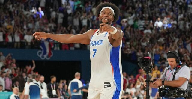 photo guerschon yabusele sous le maillot de l’équipe de france lors des jeux olympiques de paris 2024. © jesse d. garrabrant/getty images via afp