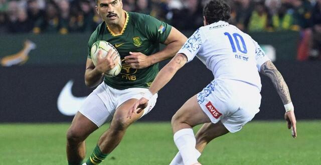 photo les springboks ont signé une sixième victoire de rang face à l’italie, le 5 juillet 2025. © gallo images / afp