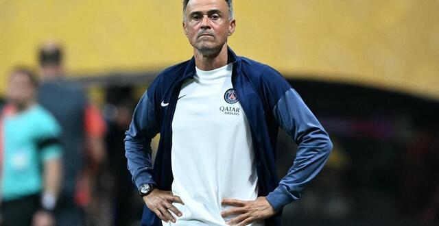 photo luis enrique lors du psg - bayern munich © patricia de melo moreira / afp