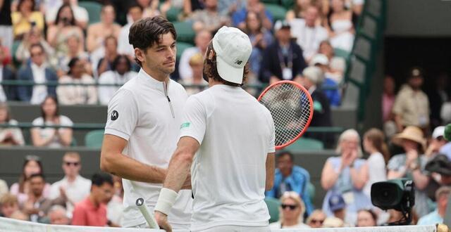 photo taylor fritz jouera son quart de finale à wimbledon ce mardi 8 juillet. © the yomiuri shimbun via afp