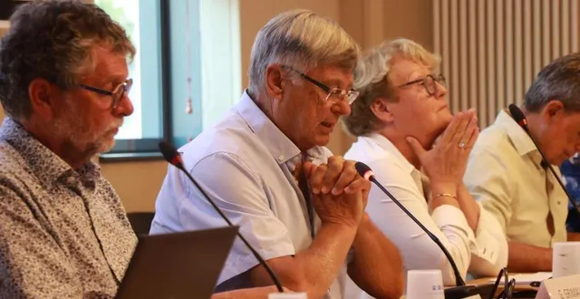 photo  gilles grimaud, président d’anjou bleu communauté, est satisfait du rapport définitif d’observations de la chambre régionale des comptes.  &copy;  ouest-france 