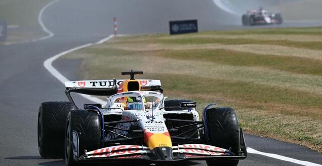 photo isack hadjar est parti à la faute à silverstone. © andrej isakovic / afp