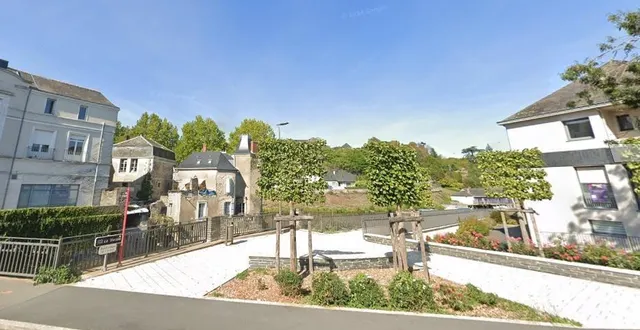 photo  l’accident se serait produit au niveau de la rivière la verzée, à segré.  &copy;  capture d’écran google maps 