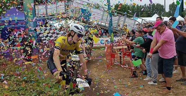 photo  les coureurs du mans sarthe vélo ont remporté la 6e édition des 24 heures vtt du belinois, ce dimanche 6 juillet 2025 à saint-ouen-en-belin.  &copy;  le maine libre 