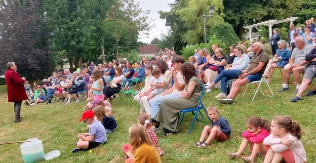 photo  vitalis a amusé le public, samedi  &copy;  ouest-france 