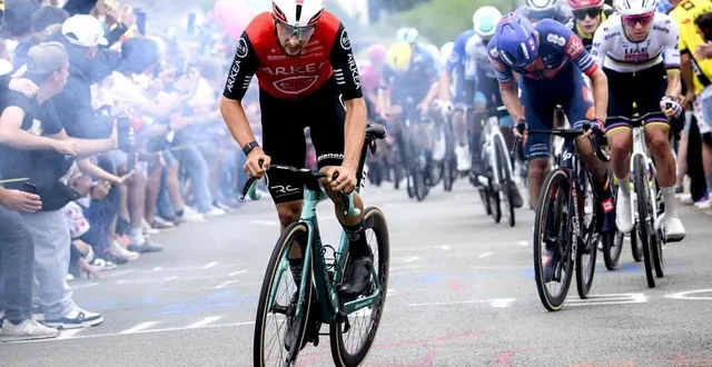 photo  boulogne-sur-mer, 5 juillet. kévin vauquelin a beaucoup attaqué.  &copy;  afp 