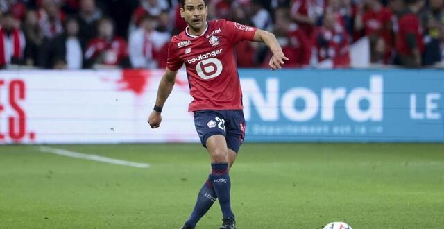 photo  benjamin andré, ici à l’image, sous les couleurs du losc, lors de la rencontre face à l’olympique de marseille (1-1), en fin de saison passée  ©  jean catuffe / afp 