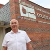 photo michel durdek, principal du collège michelet à lisieux (calvados) a assuré sa dernière année scolaire, avant son départ à la retraite.