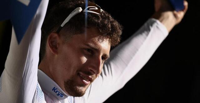 photo kévin vauquelin est le meilleur jeune en ce début de tour de france. © anne-christine poujoulat/afp