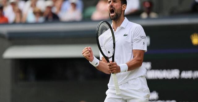 photo novak djokovic s’est imposé face à alex de minaur (1-6, 6-4, 6-4, 6-4) et s’est qualifié pour les quarts de finale. © daisuke urakami / the yomiuri shimbun via afp