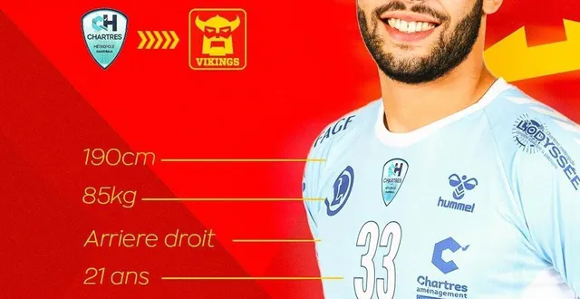 photo  yassine ben salem s’est engagé avec le caen hb.  &copy;  caen hb 