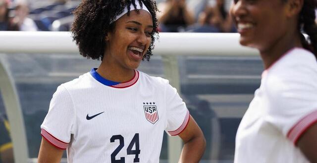 photo lily yohannes signe à l’ol. © ric tapia/getty images via afp