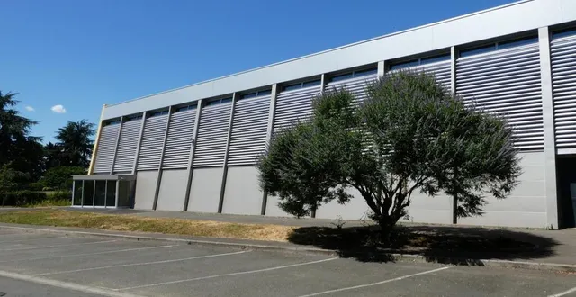 photo  après la rénovation énergétique du gymnase marius-guillotin, le parquet de basket-ball sera remplacé.  &copy;  ouest-france 