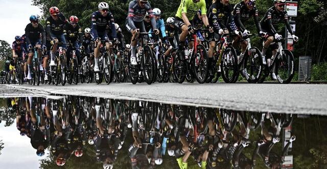 photo la 4e étape a lieu entre amiens et rouen. © loic venance/afp