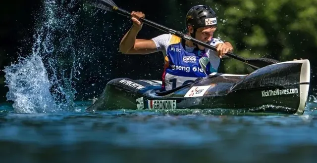 photo  félix grondin a dépassé les attentes pour ses premiers championnats du monde.  &copy;  petr slavik 