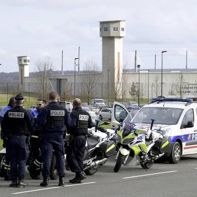 photo le raid est intervenu, le 5 mars 2019, à la prison de condé-sur-sarthe.  ©  archives ouest-france
