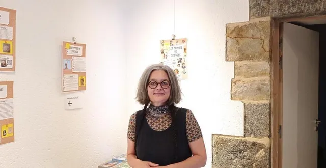 photo  laetitia, la nouvelle médiatrice micro folie à domfront.  &copy;  ouest-france 