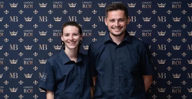 photo  chloé poujaud et aymeric leroy prennent la direction de la boutique maison bécam de corné.  &copy;  co 