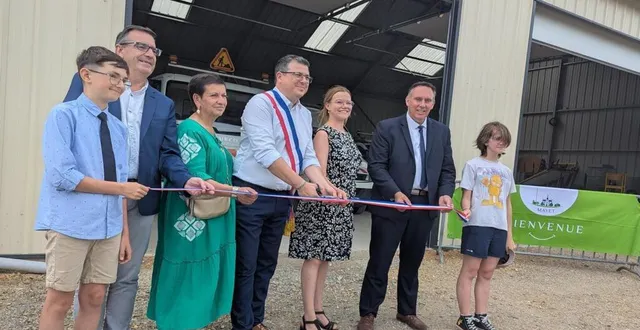 photo  élus municipaux et départementaux ont inauguré trois réalisations communales.  &copy;  ouest-france 