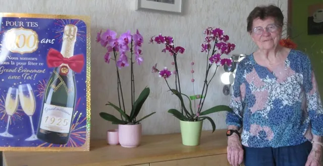 photo  odette, centenaire, vit dans sa maison de manière autonome. et si sa vie était à refaire, elle ne changerait rien.  &copy;  le maine libre 