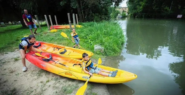 photo  la saison de canoë-kayak reprend, à montfort-le-gesnois.  &copy;  perche sarthois 