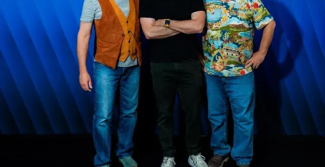 photo  david silverman, matt selman et matt groening, au festival d’animation d’annecy 2025.  &copy;  ©annecy festival/f. murarotto 