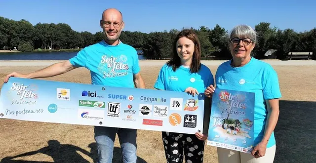 photo  soir de fête innove cette année et propose pour attendre les concerts et le feu d’artifice, une color run.  &copy;  le maine libre 